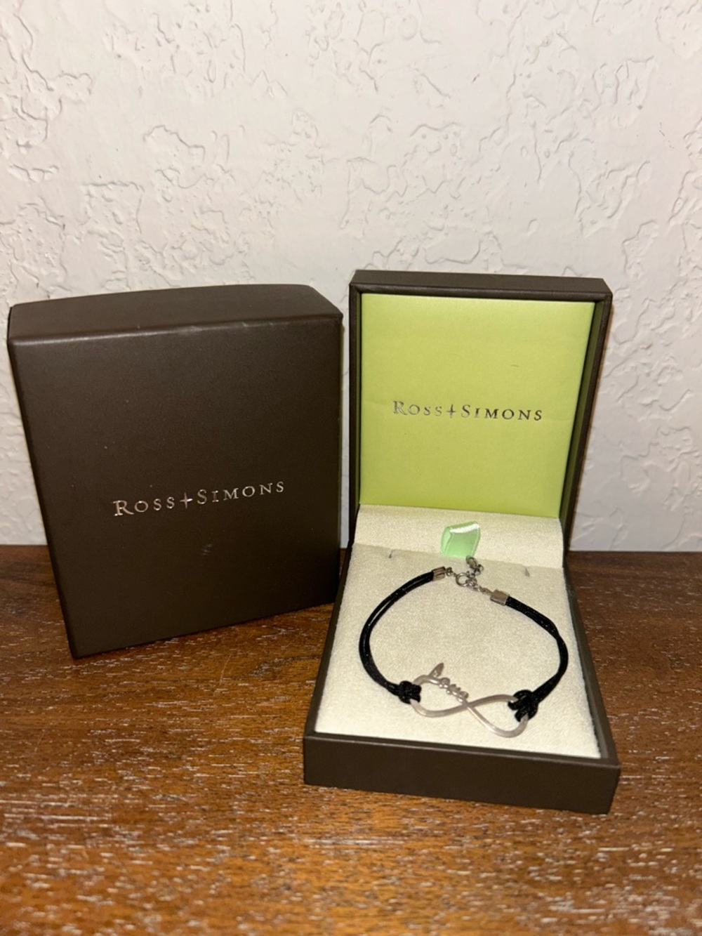 Ross + Simons Nylon Cord Infinity Bracelet